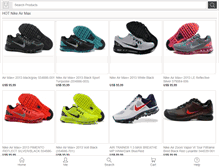 Tablet Screenshot of nike-air-max.org